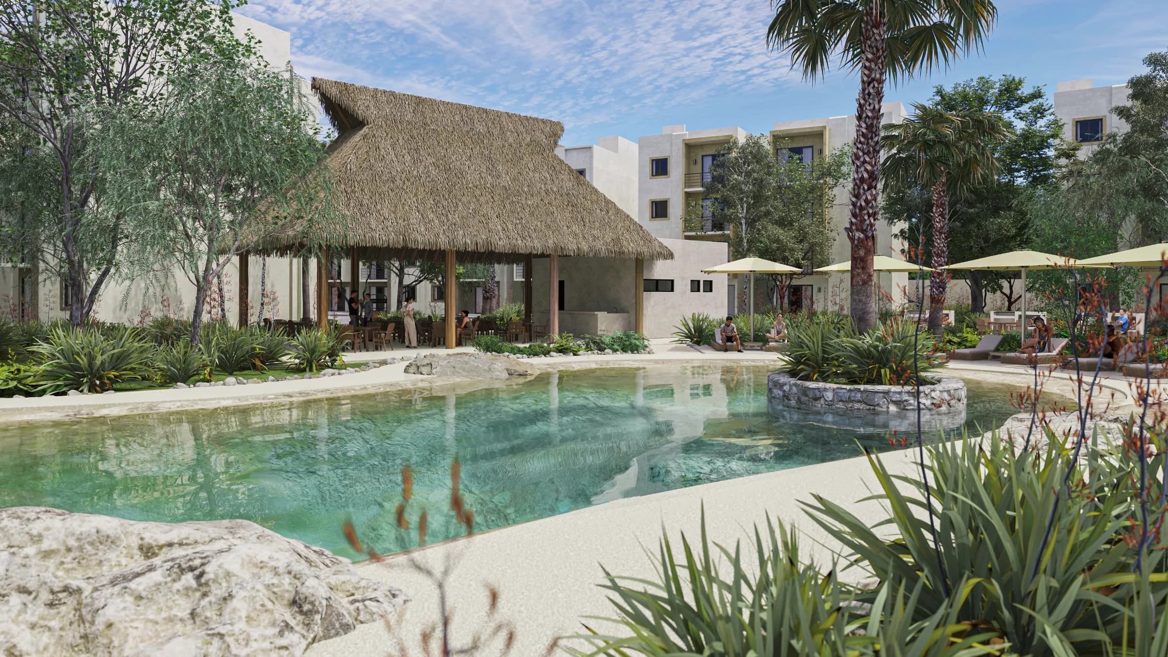 Departamentos de 2 recámaras en comunidad privada — Región 10, Tulum - 21