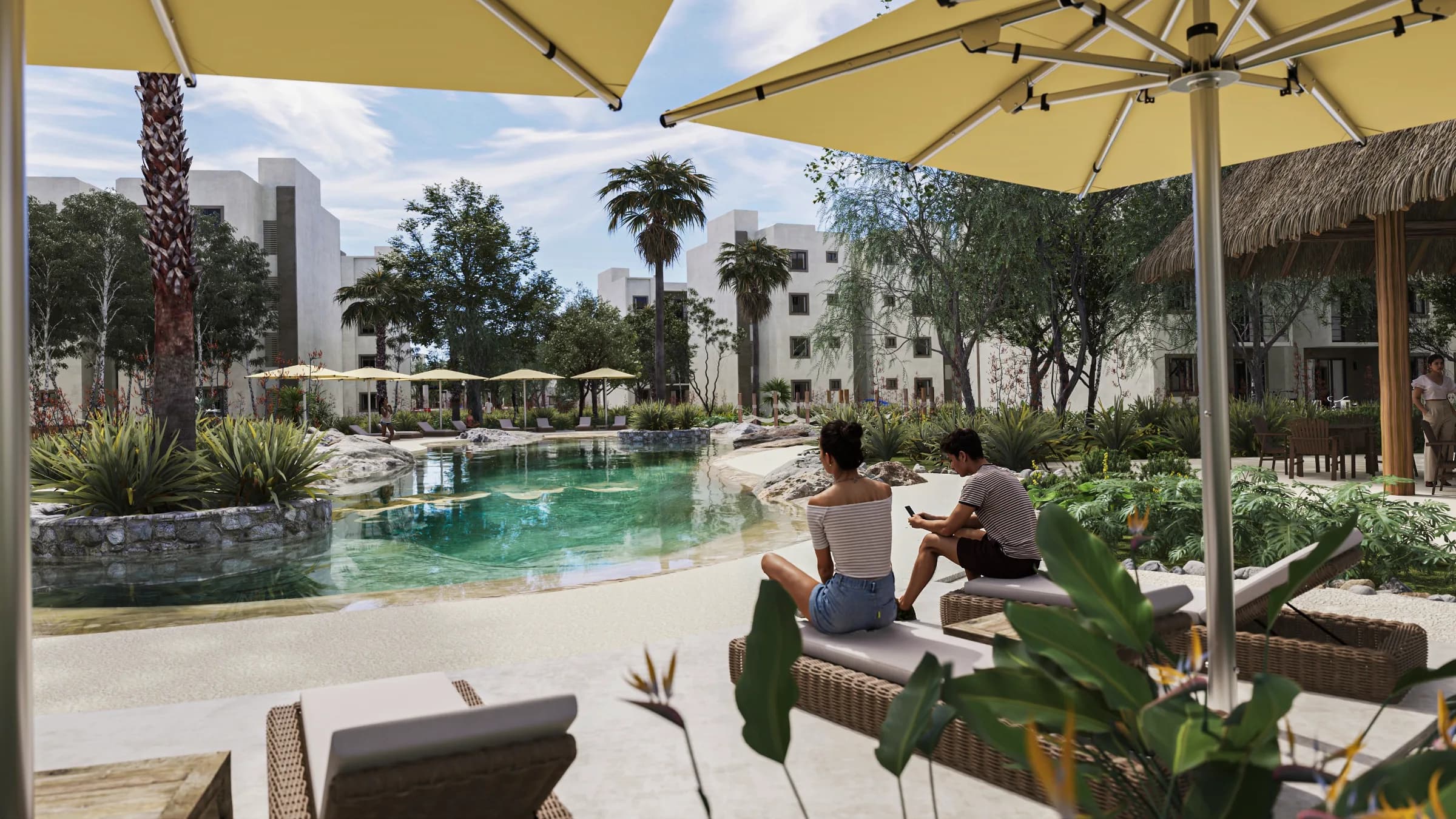 Departamentos de 2 recámaras en comunidad privada — Región 10, Tulum - 10