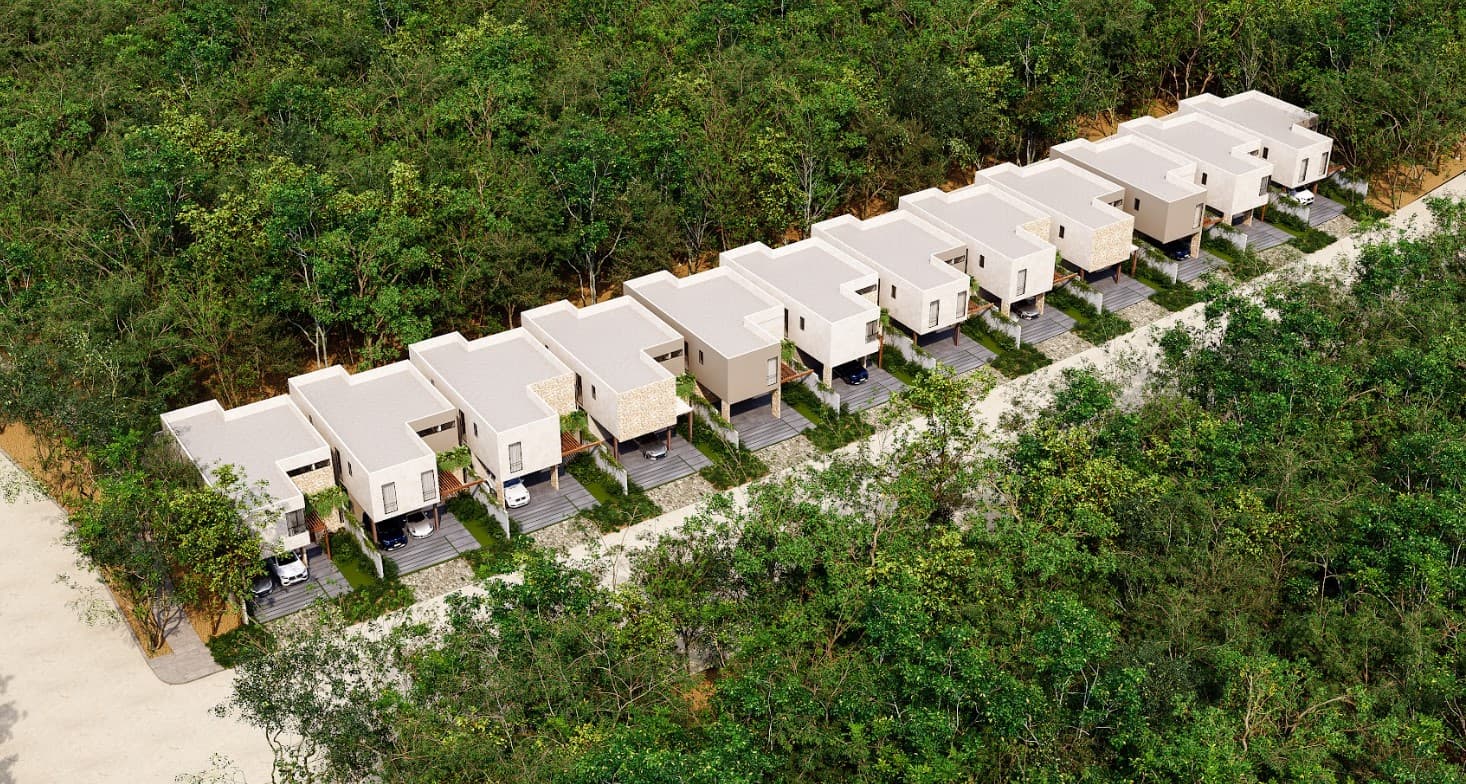 Villas de lujo en Aldea Zamá, Tulum - 2