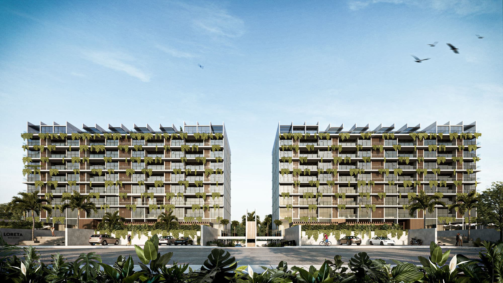 Lake-view condos, pre-construction in Cancún 1