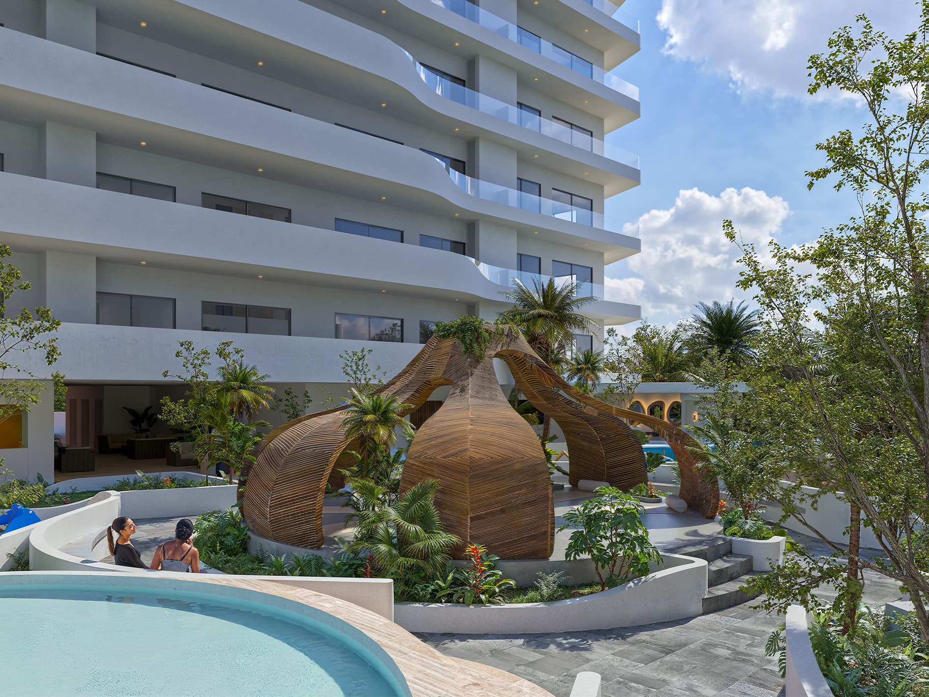 Departamentos con vista al mar en preventa en Cancún - 34