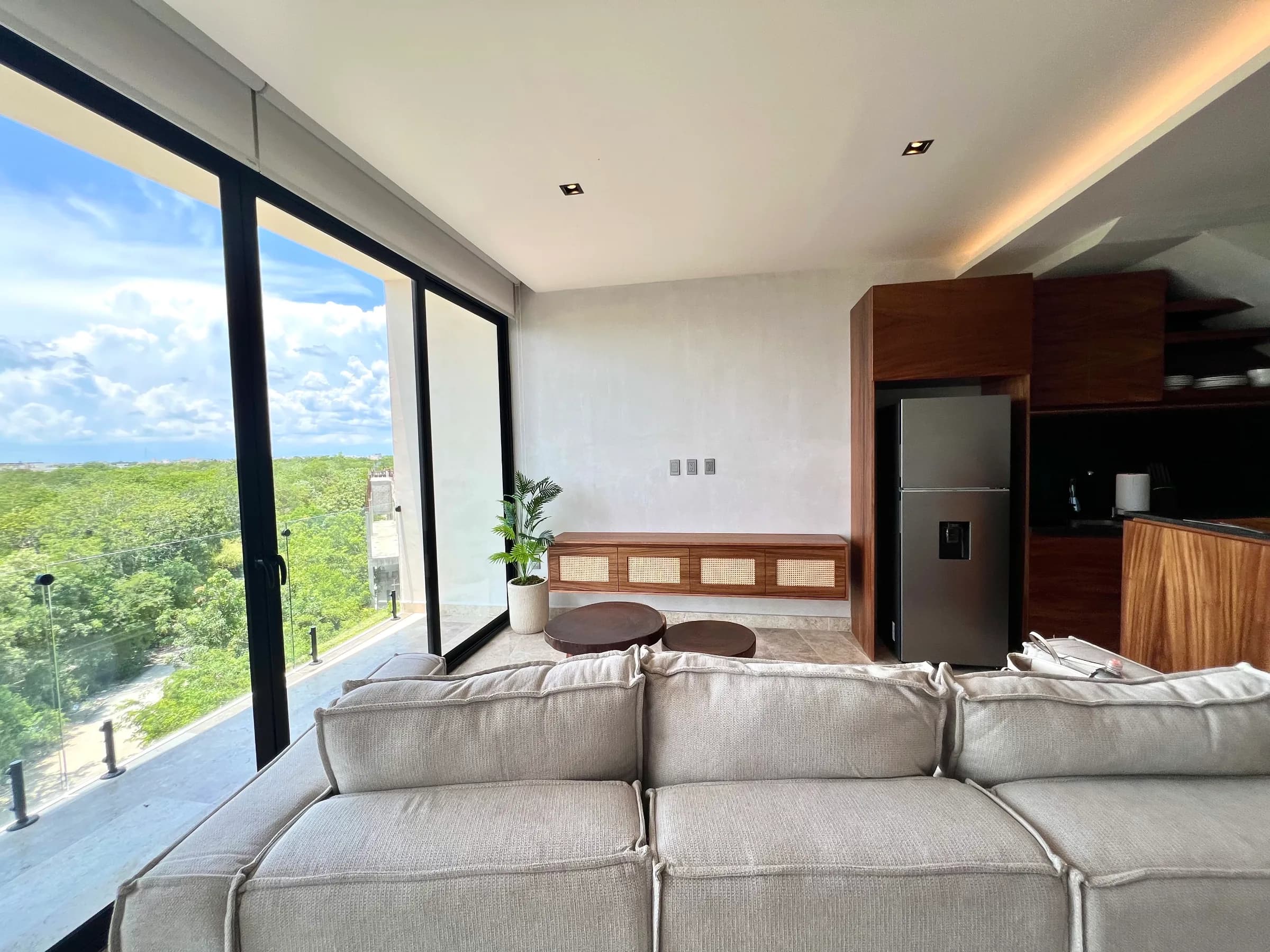 Penthouse de 3 recámaras con alberca privada en Aldea Zamá, Tulum - 13