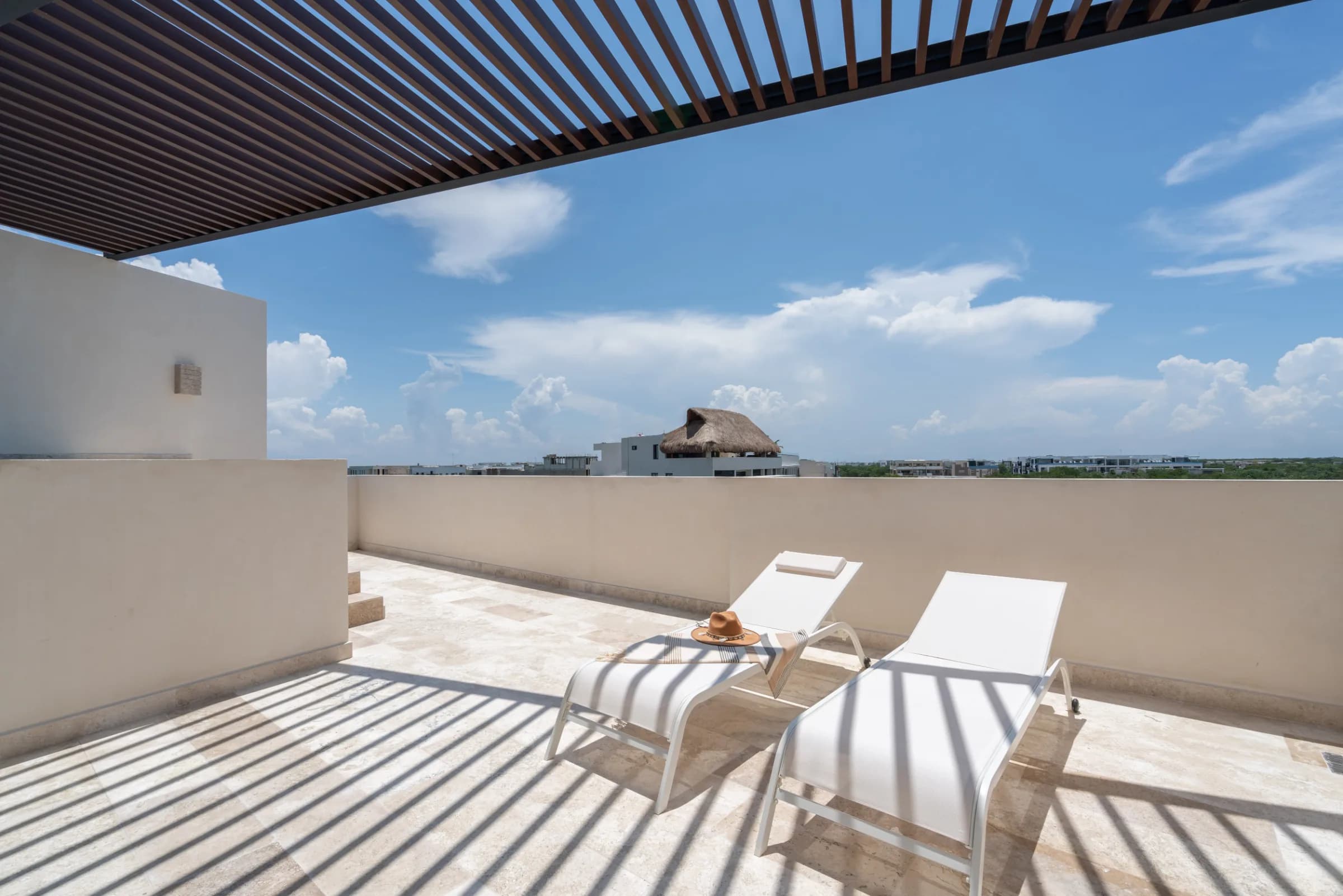 Penthouse de 3 recámaras con alberca privada en Aldea Zamá, Tulum - 15