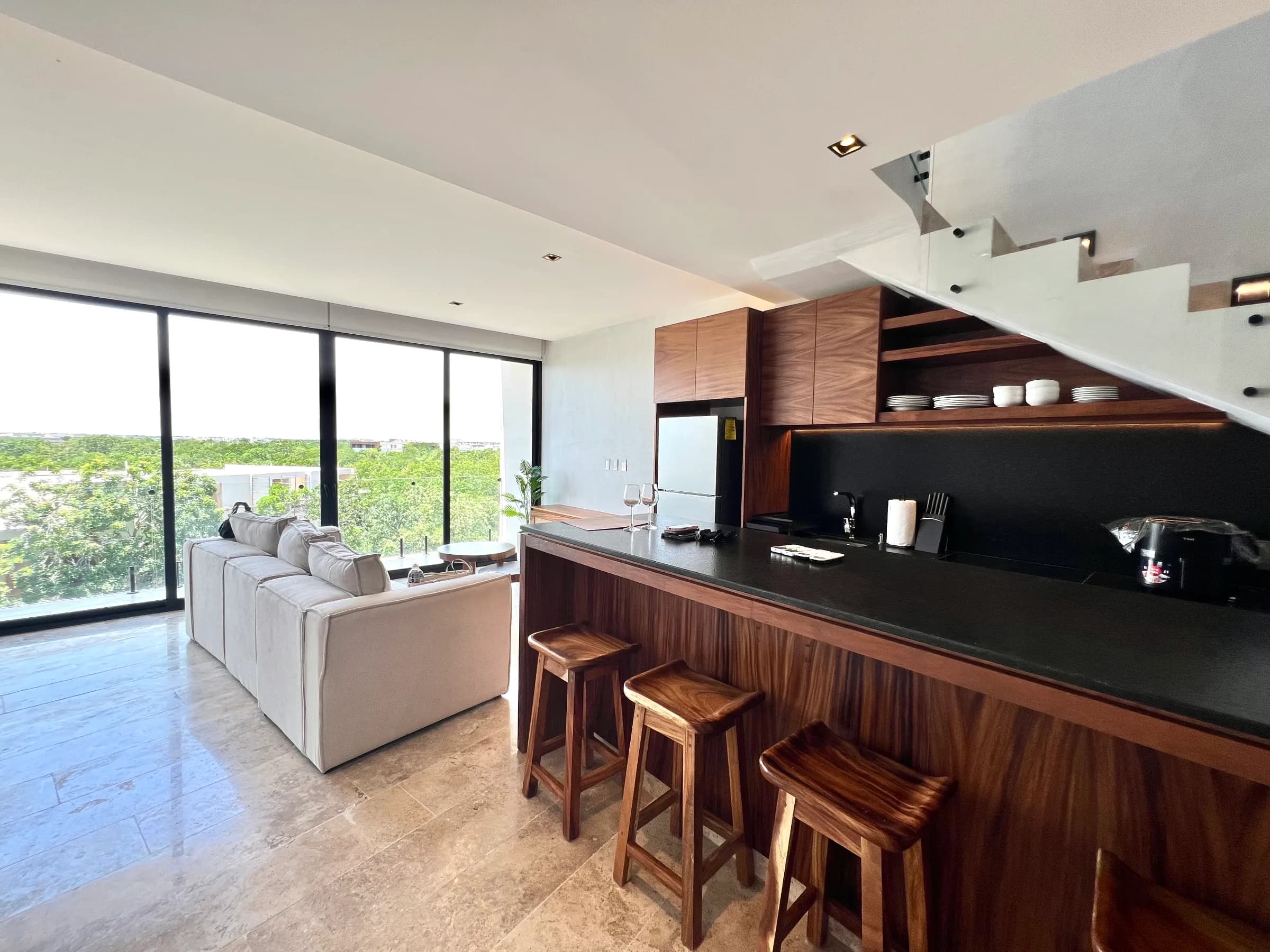 Penthouse de 3 recámaras con alberca privada en Aldea Zamá, Tulum - 28