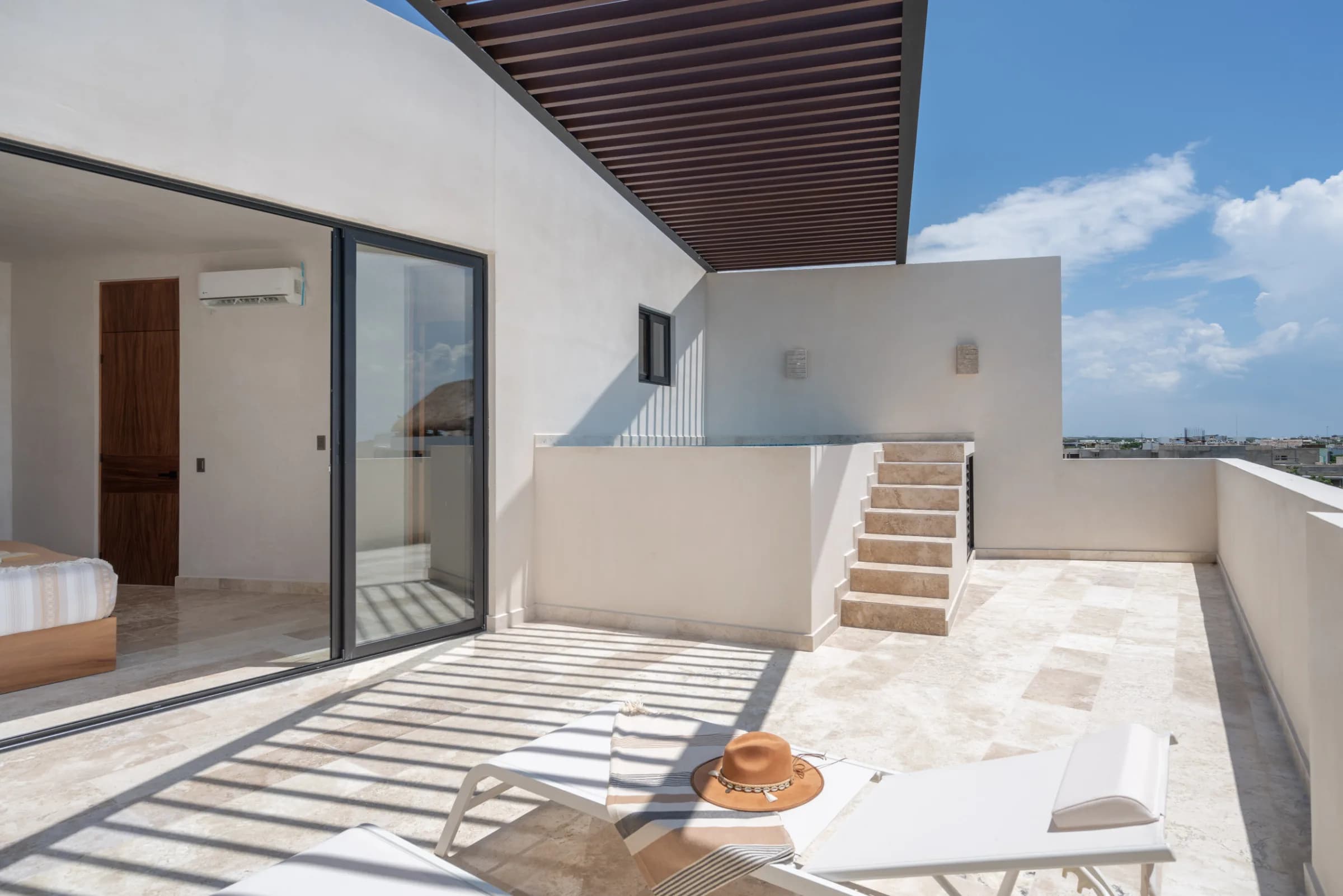 Penthouse de 3 recámaras con alberca privada en Aldea Zamá, Tulum - 8