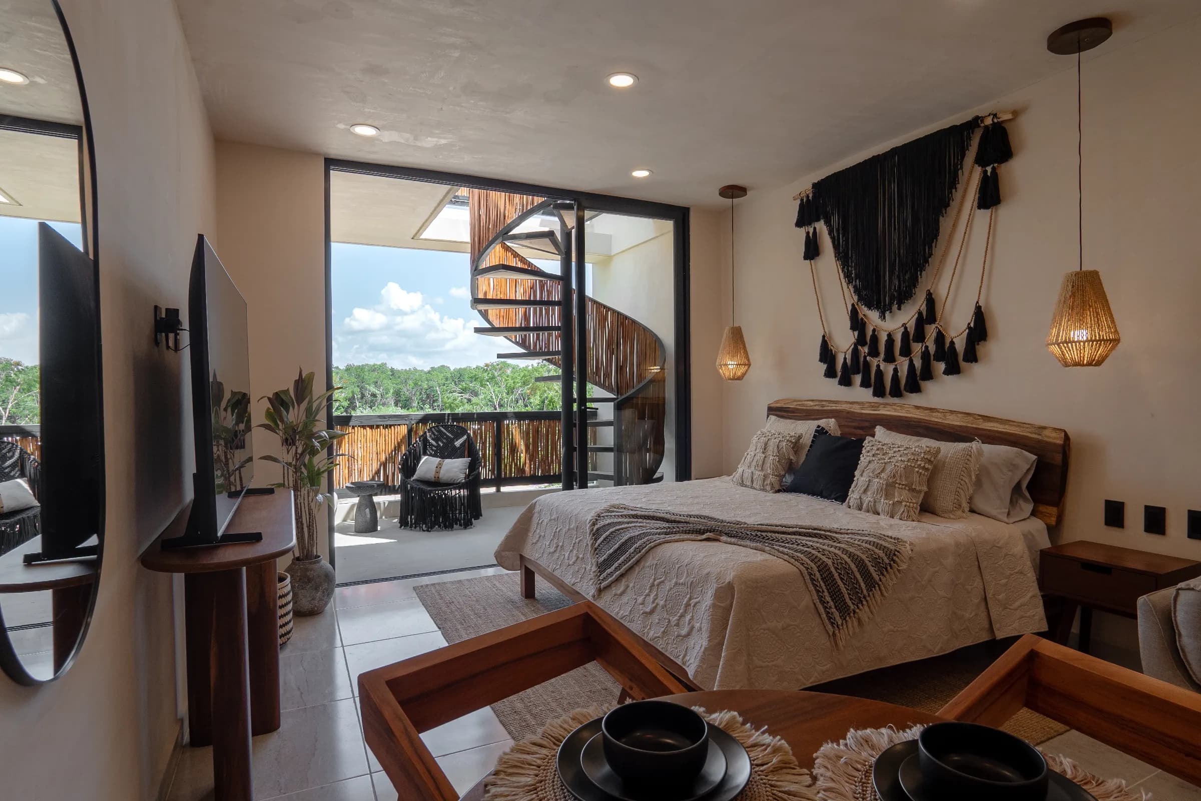 Estudio Penthouse con Suite Privada con Alberca - 2