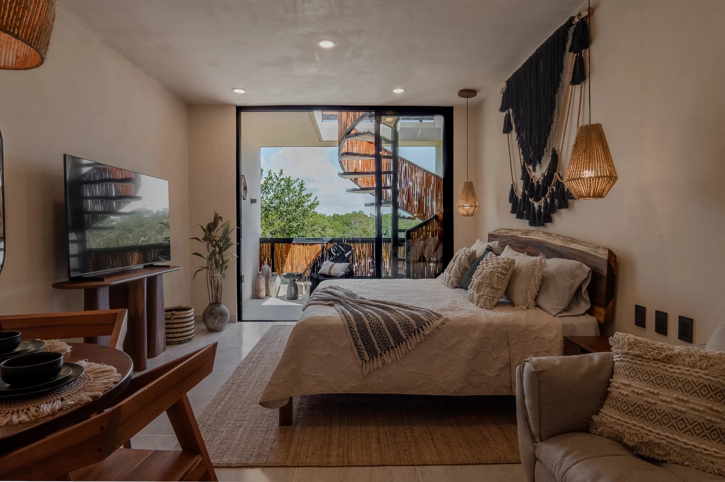 Estudio Penthouse con Suite Privada con Alberca - 16
