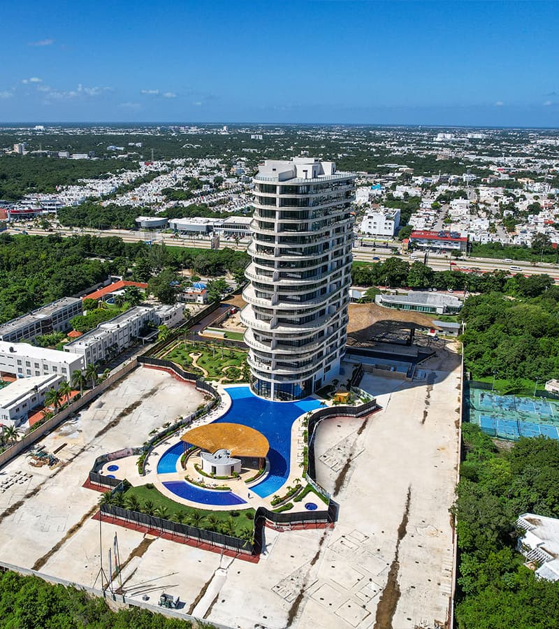 Departamento Vista Manglar 3.5 Baños Cancún | MPgenesis 1
