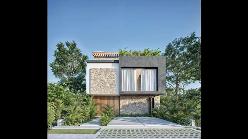 Casa 4 Recámaras Preventa Playa del Carmen thumb 2