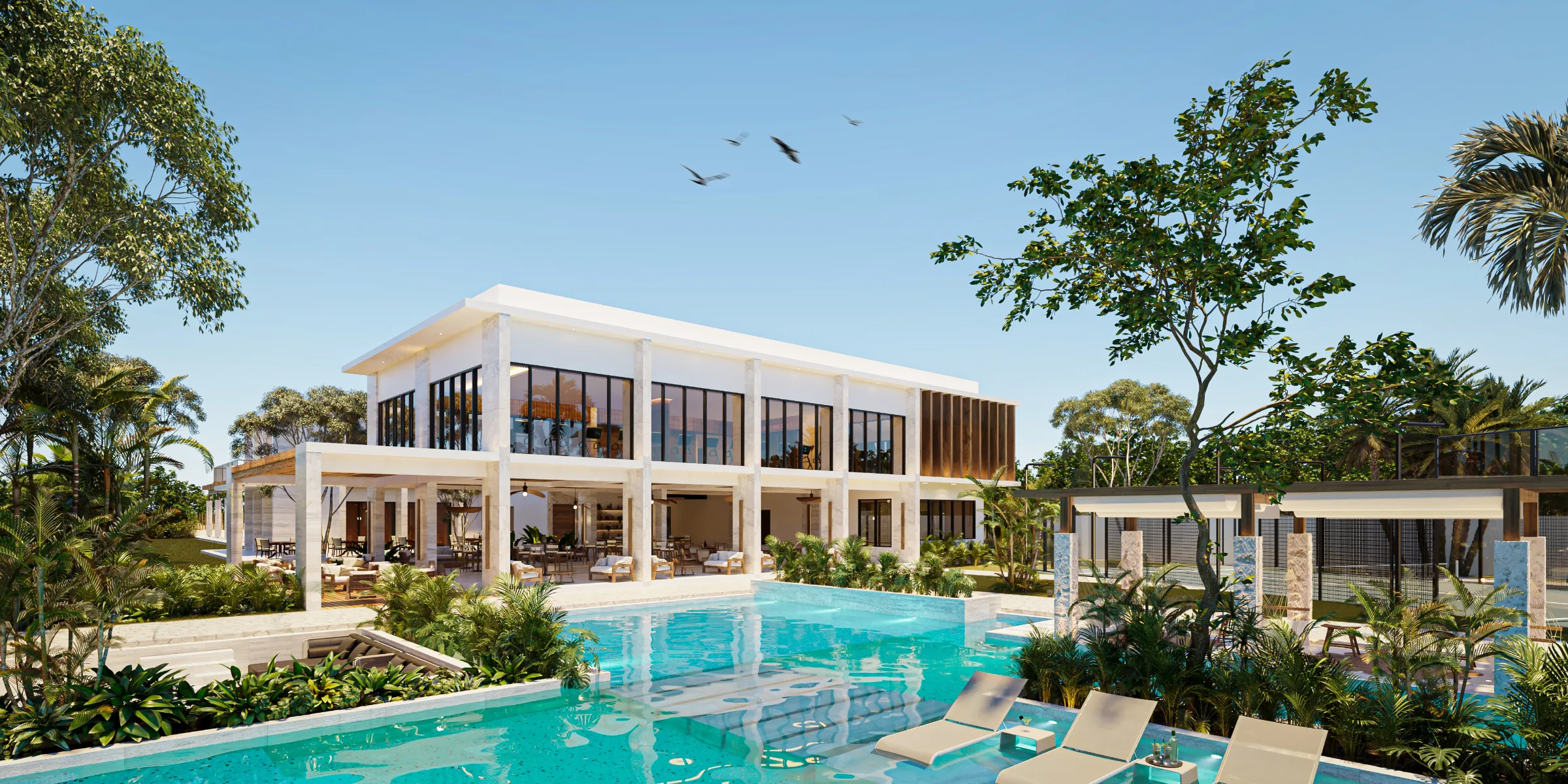 Lotes residenciales y comerciales en Playa del Carmen