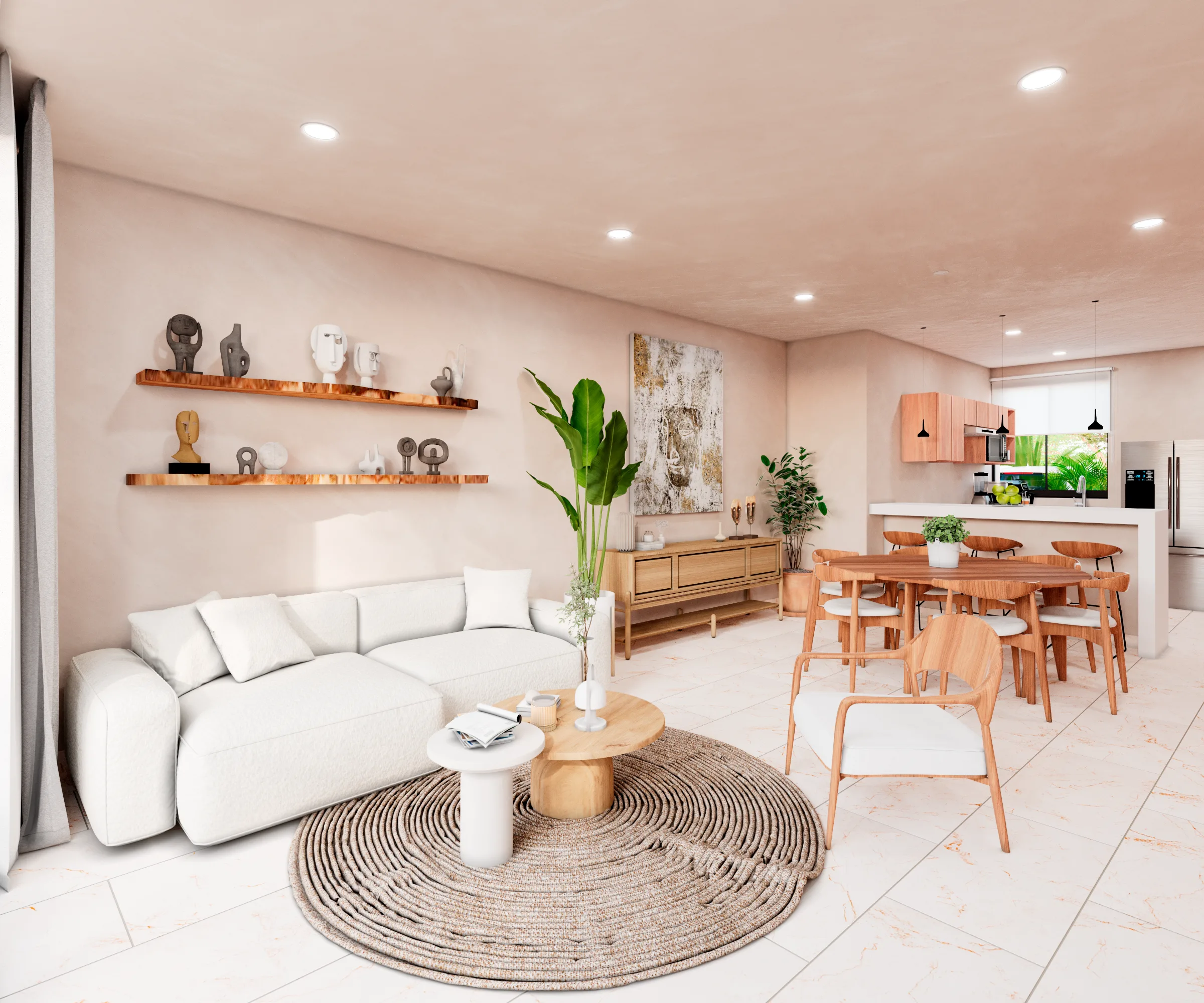 Family apartment with garden, 2 bedrooms, 2 bathrooms - 3