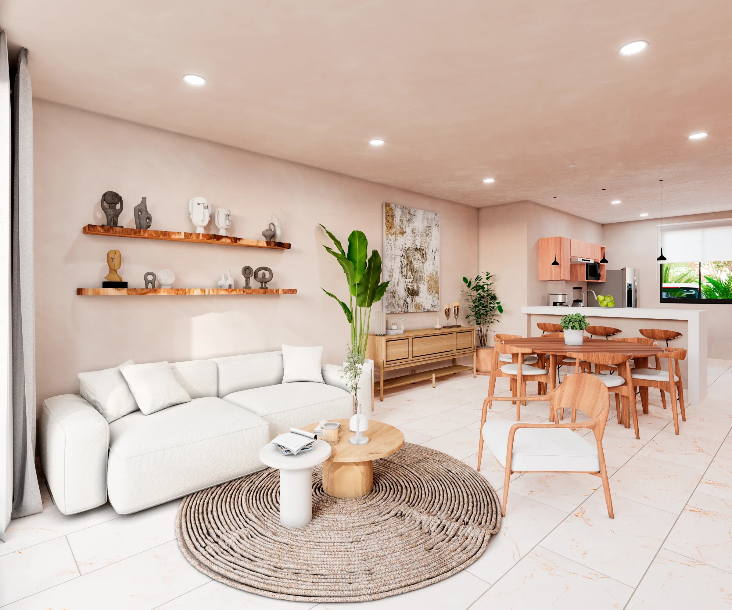 Family apartment with garden, 2 bedrooms, 2 bathrooms - 5